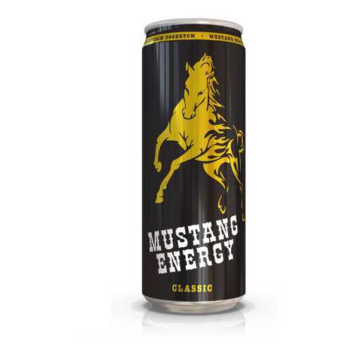 Mustang Energy Энергетический напиток Mustang Energy, Classic, 0,5 в Магнит