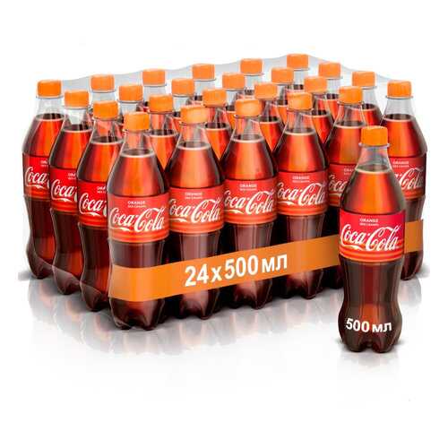 Кока-кола без сахара COCA-COLA Zero Orange 500 мл (коробка 24 штук) в Магнит