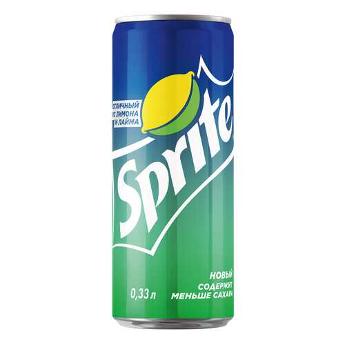 Напиток газированный Sprite жестяная банка 0.33 л в Магнит