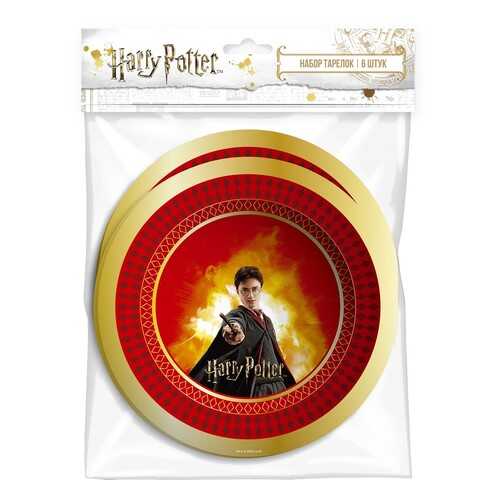 Набор бумажных тарелок ND Play Harry Potter 180 мм 6 штук в Магнит